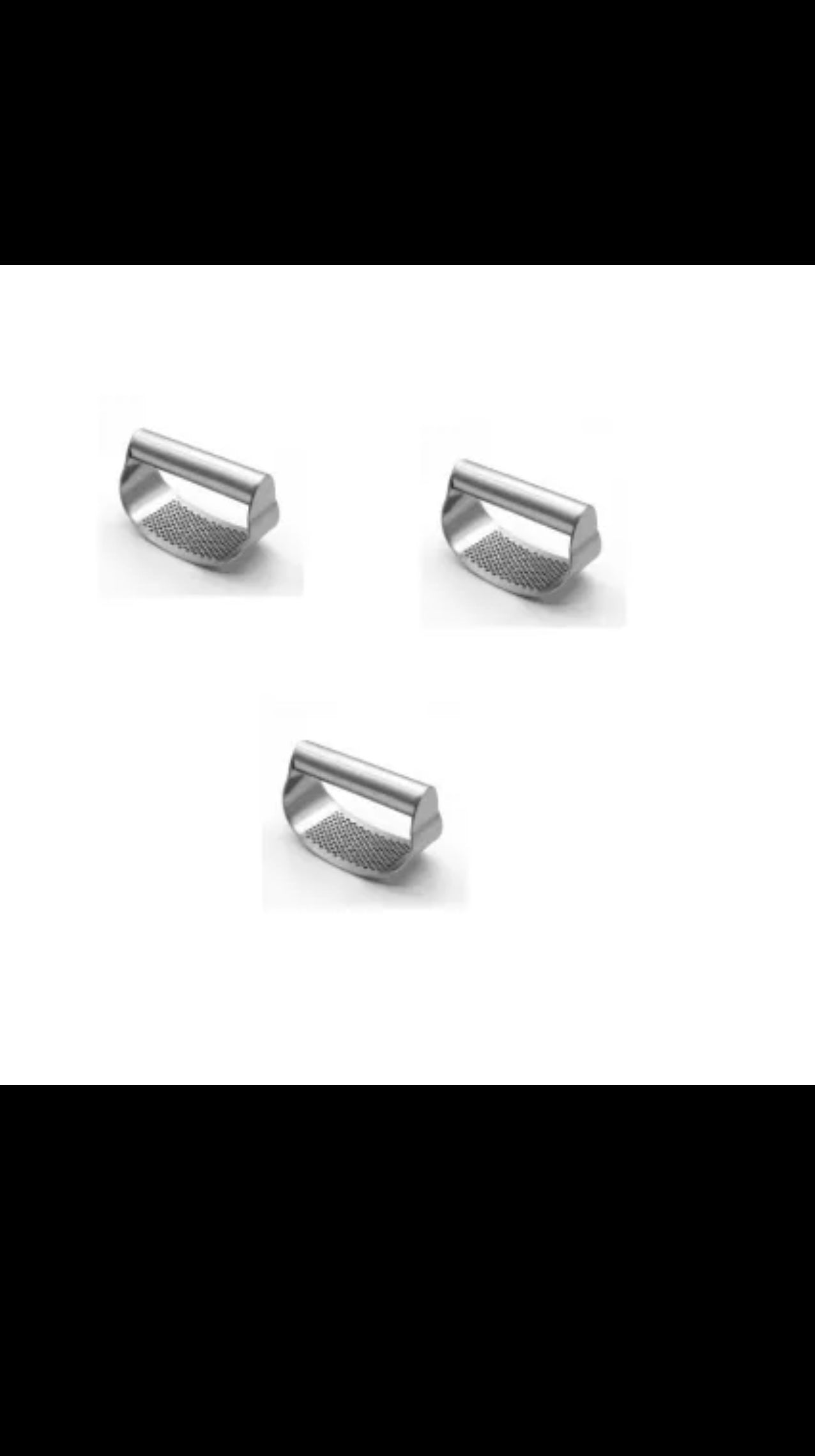 Stainless Steel Garlic Rocker – Effortless Garlic Press Tool