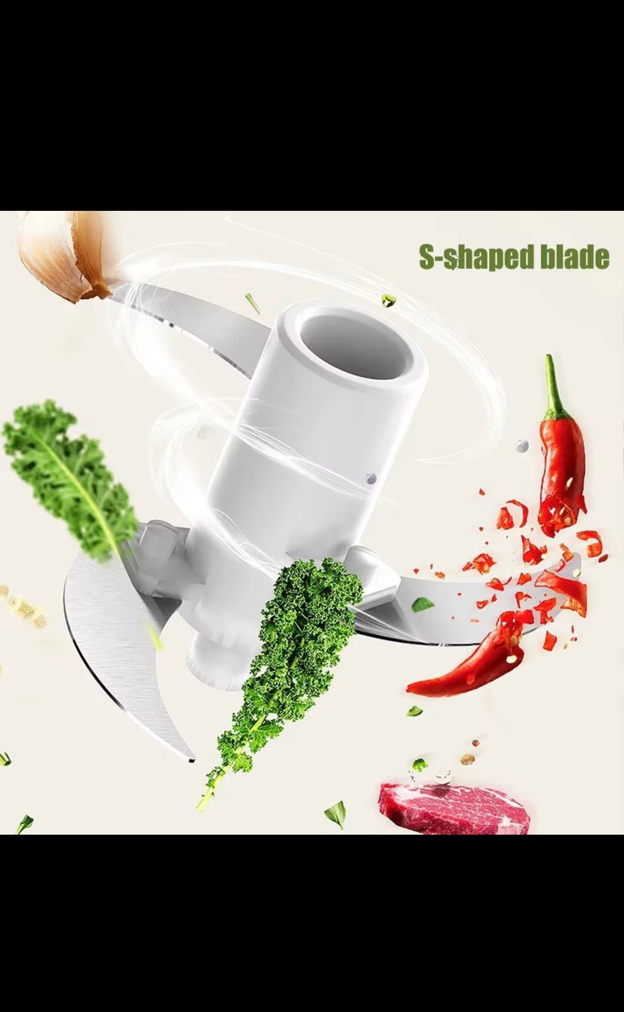 Chop Onions, Garlic & Veggies in 5 Seconds — One Touch, No Tears