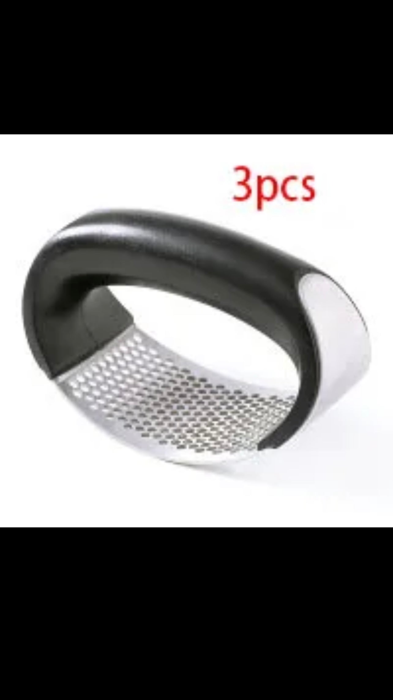 Stainless Steel Garlic Rocker – Effortless Garlic Press Tool