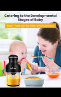 Electric Food Chopper – Powerful Mini Food Processor for Meat, Vegetables & Baby Food