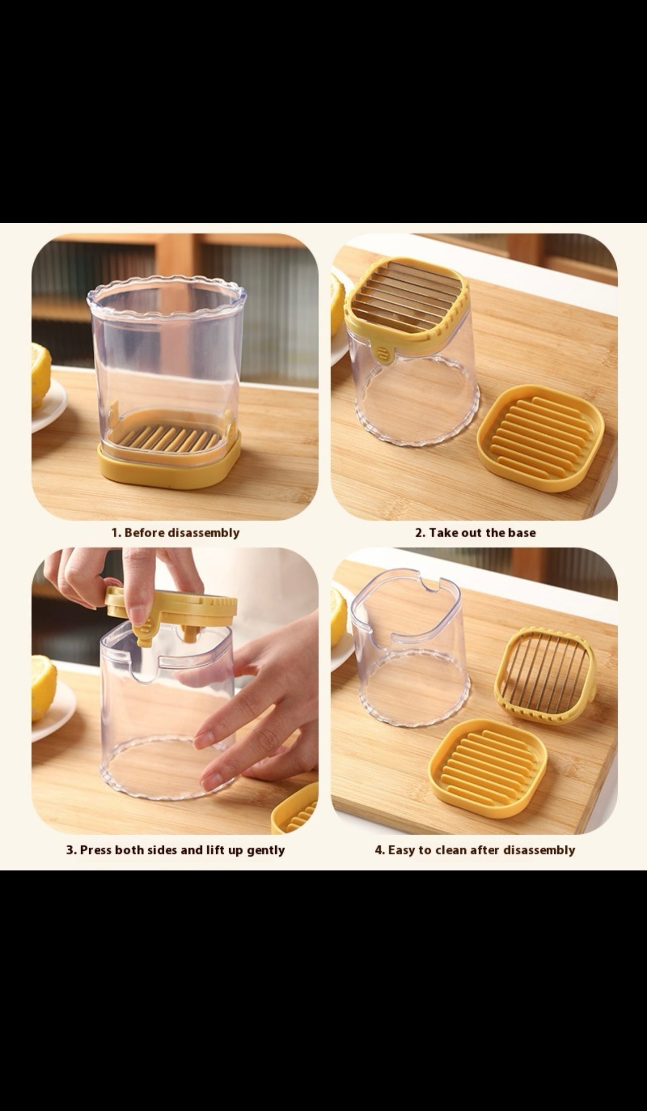 Multi-Purpose Safe Food Chopper & Slicer