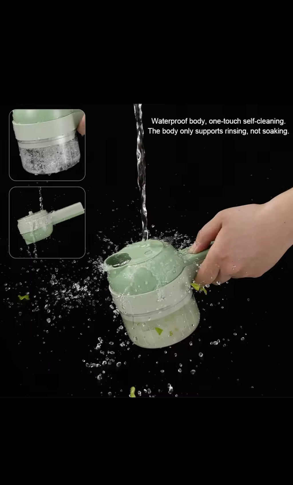 Electric Garlic Chopper – One-Touch Food Prep