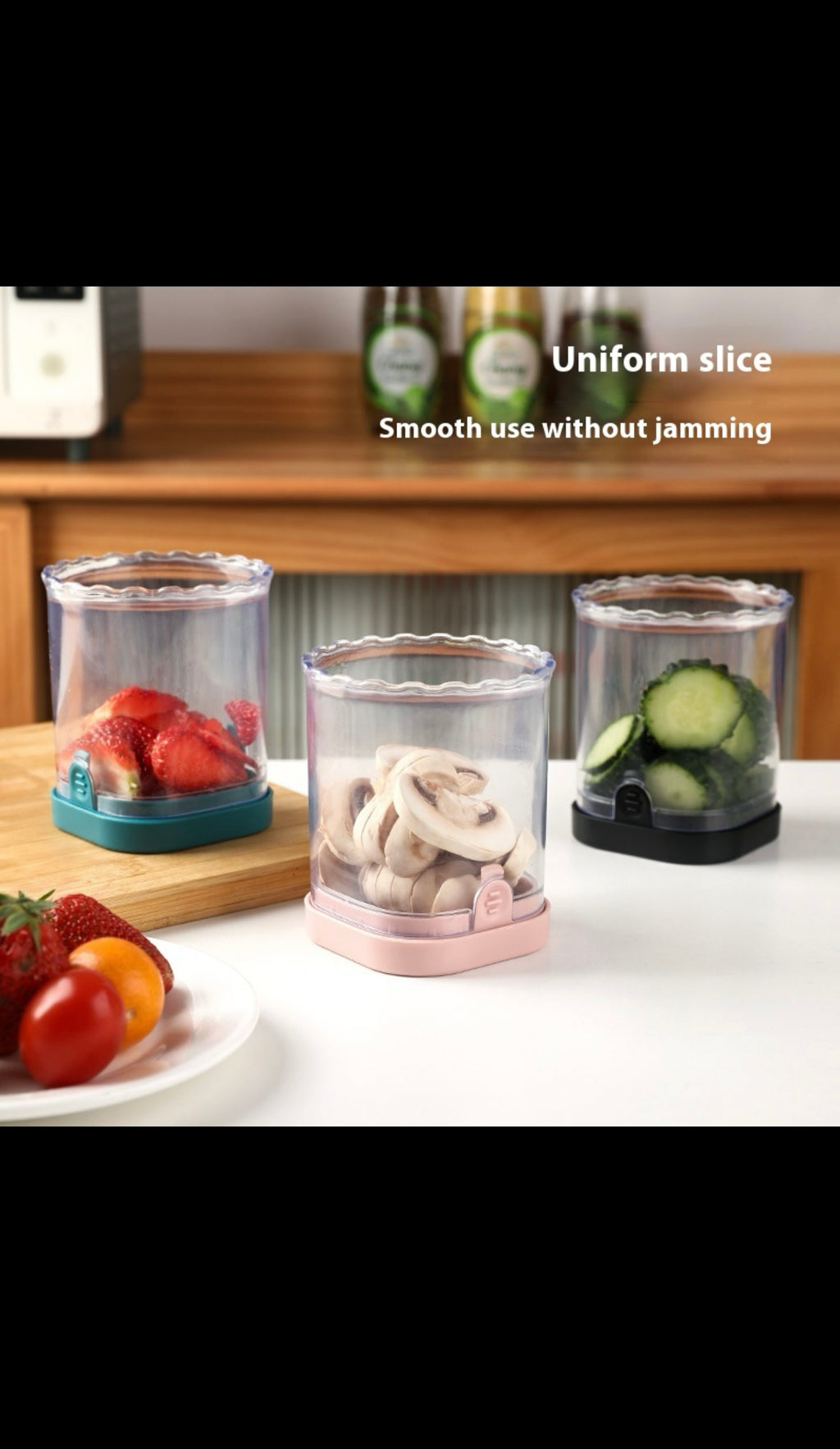 Multi-Purpose Safe Food Chopper & Slicer