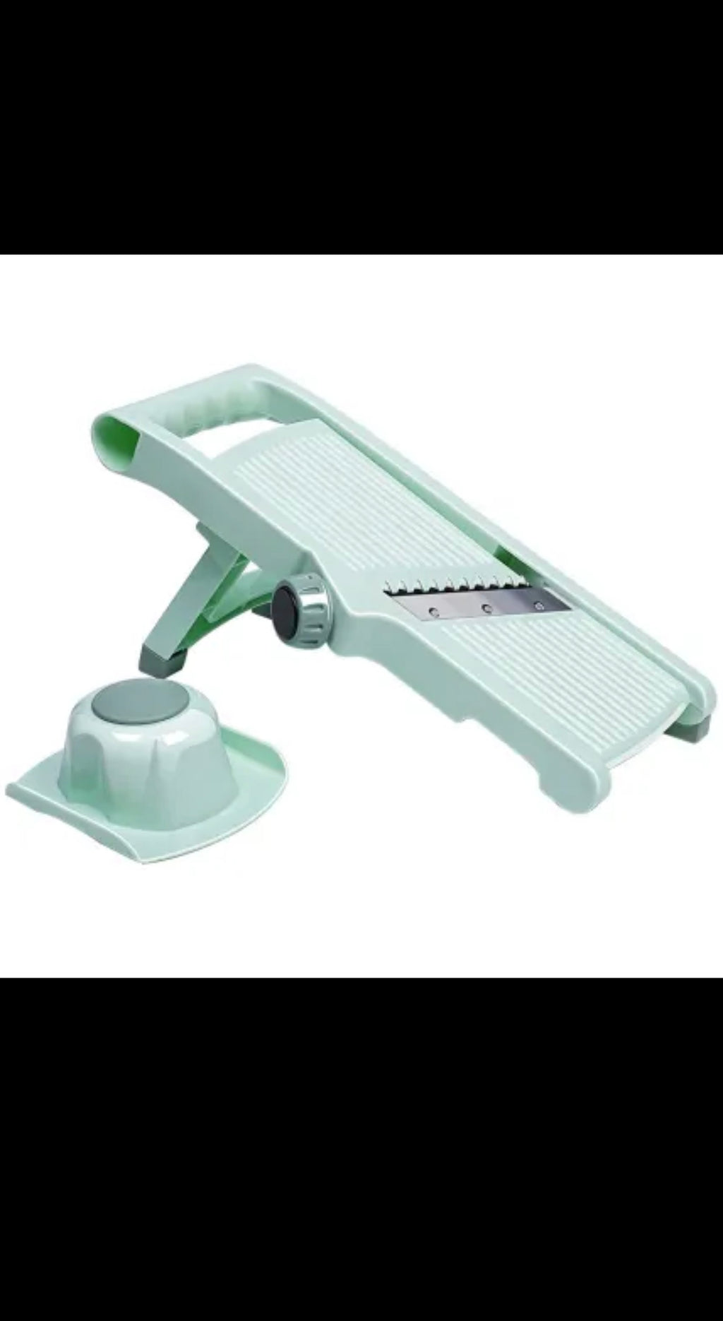 Adjustable Mandoline Slicer – Multifunction Vegetable Cutter with Hand Guard