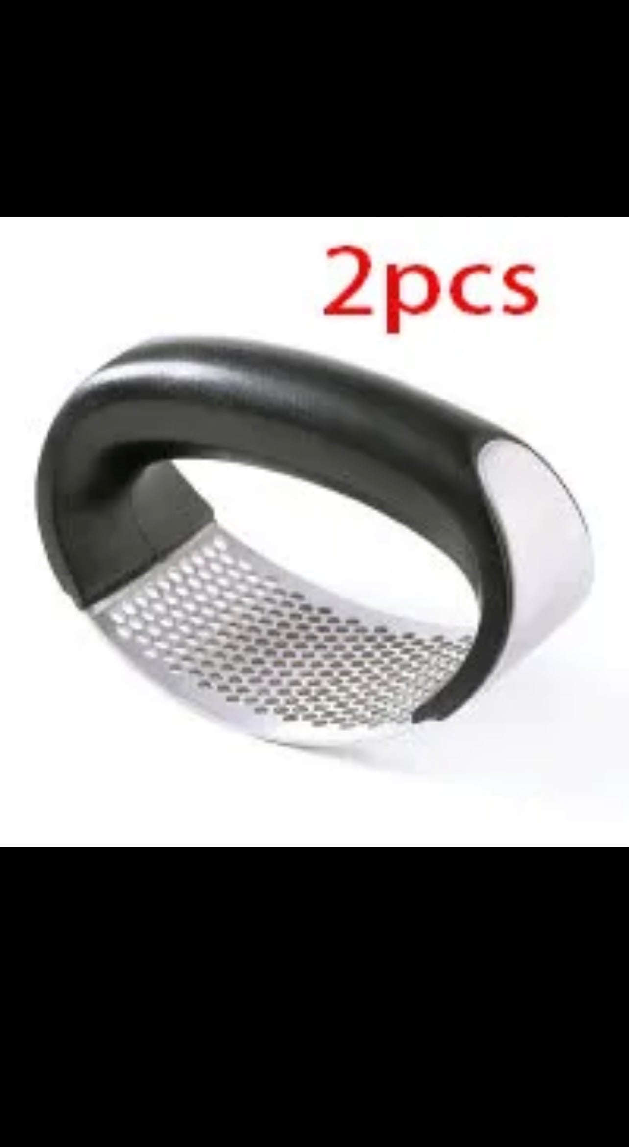 Stainless Steel Garlic Rocker – Effortless Garlic Press Tool