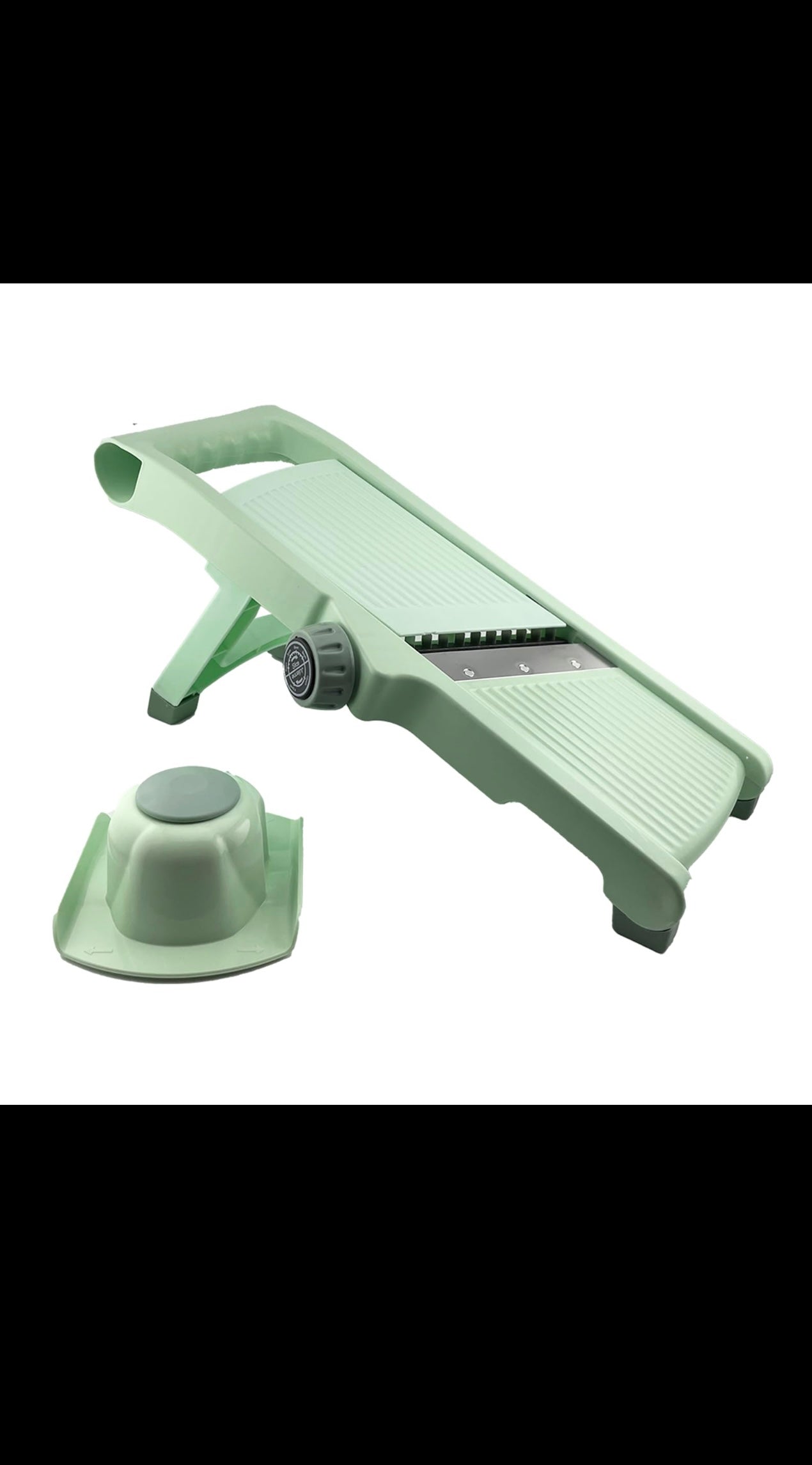 Adjustable Mandoline Slicer – Multifunction Vegetable Cutter with Hand Guard