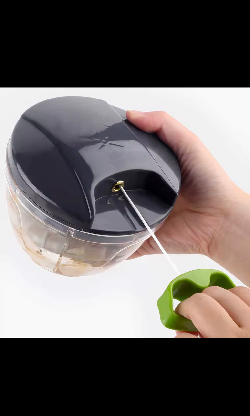 Compact Manual Food Processor